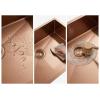 Pure.Sink Luxion Large copper sink 74x40 cm undermount, flush mount, and top mount PLX7440-62